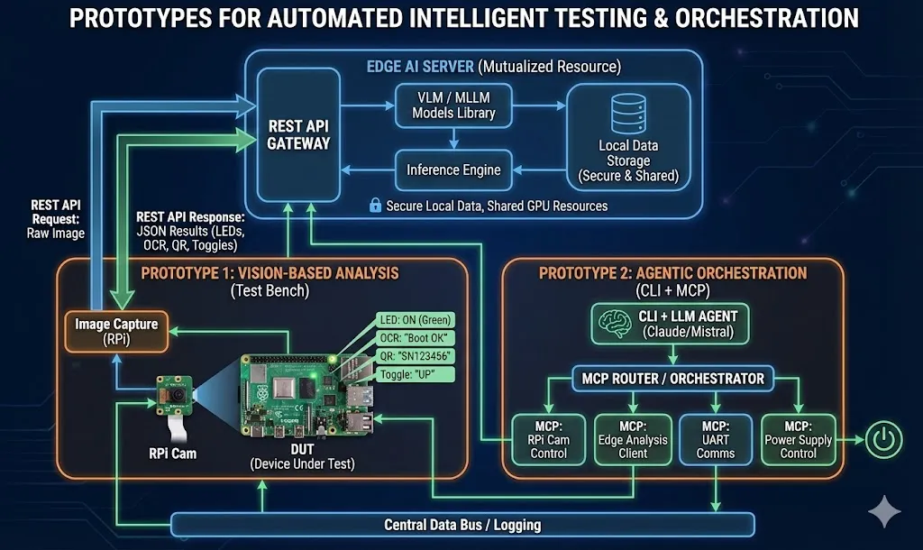 System Architecture - Prototypes for Automated Intelligent Testing